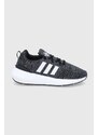 Dětské boty adidas Originals Swift Run GW8176 černá barva