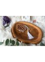 YOGGYS meditační mala - křišťál a rudraksha