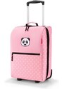 Dětská taška na kolečkách Reisenthel Trolley XS kids Panda dots pink