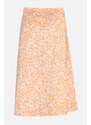 Trendyol Orange Printed Skirt