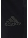 Běžecké kalhoty adidas Performance HE2470 pánské, černá barva, přiléhavé