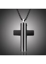 Manoki Pánský náhrdelník Pablo chirurgická ocel - kříž