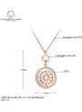 Victoria Filippi Stainless Steel Ocelový náhrdelník se zirkony Maceo Gold - chirurgická ocel