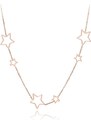 Victoria Filippi Stainless Steel Ocelový náhrdelník Lauro Gold - chirurgická ocel, hvězdy