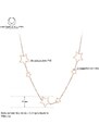 Victoria Filippi Stainless Steel Ocelový náhrdelník Lauro Gold - chirurgická ocel, hvězdy