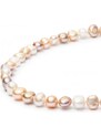 Gaura Pearls Perlový náhrdelník Pabla - barokní sladkovodní perla