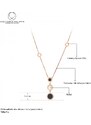 Victoria Filippi Stainless Steel Ocelový náhrdelník Matia Gold - chirurgická ocel