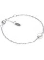Gaura Pearls Stříbrný náramek s perlou Biondi - sladkovodní perla, stříbro 925/1000