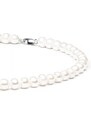 Gaura Pearls Perlový náhrdelník Scutesa - sladkovodní perla, stříbro 925/1000