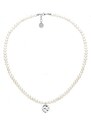 Manoki Perlový choker náhrdelník Bibiana - chirurgická ocel, perla