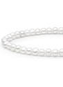 Gaura Pearls Perlový náramek Rachel - stříbro 925/1000, 4-4,5 mm říční perla