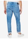 Modré pánské zkrácené straight fit džíny Pepe Jeans Callen 2020 - Pánské