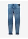 Modré pánské zkrácené straight fit džíny Pepe Jeans Callen 2020 - Pánské