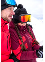 Nordblanc Vínová dámská lyžařská bunda SILENCE