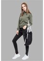 URBAN CLASSICS Ladies Hoody - olive