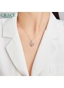 GRACE Silver Jewellery Stříbrný náhrdelník Nekonečná láska - stříbro 925/1000