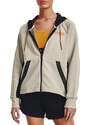 Mikina s kapucí Under Armour Rival + FZ Hoodie-BRN 1369852-279