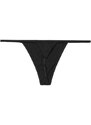 Victoria's Secret sexy černá tanga Stretch Cotton V-string Panty