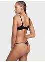 Victoria's Secret sexy černá tanga Stretch Cotton V-string Panty