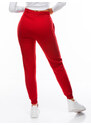 EDOTI Dámské teplákové kalhoty 070PLR - červené