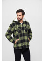 Brandit / Lumberjacket Hooded black/olive