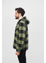 Brandit / Lumberjacket Hooded black/olive