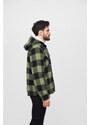 Brandit / Lumberjacket Hooded black/olive