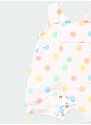 Boboli Kojenecké laclové šortky s barevnými puntíky