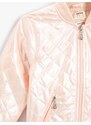 Koton Quilted Bomber Jacket Crew Neck