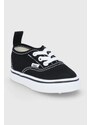 Dětské tenisky Vans Authentic černá barva