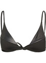 Calvin Klein dámský horní díl plavek Core Essentials Triangle - black