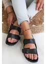 Birkenstock Dámské černé pantofle Arizona EVA