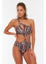 Dámské plavky Trendyol Leopard print