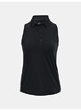 Under Armour Tílko UA Zinger Sleeveless Polo-BLK - Dámské