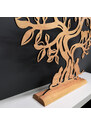 AMADEA Dřevěny strom kočky, masivní dřevo, výška 77 cm, český výrobek