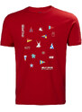 Pánské triko HELLY HANSEN SHORELINE T-SHIRT 2.0 162 red