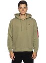 Mikina ALPHA INDUSTRIES X-Fit Hoody Khaki