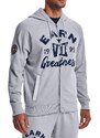 Mikina s kapucí Under Armour UA Pjt Rck Hvywght Terry FZ-GRY 1370456-011