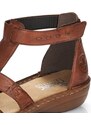 Dámské sandály RIEKER 60860-24 hnědá