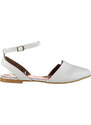 Fox Shoes White Women's Flat Shoes