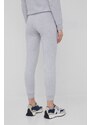 Kalhoty Napapijri dámské, šedá barva, melanžové, NP0A4G8Y7951-050