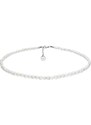 Manoki Perlový choker náhrdelník Emilie - chirurgická ocel, sladkovodní perla