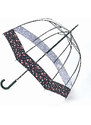 Fulton dámský průhledný deštník Birdcage 2 LUXE LOVE HEARTS L866