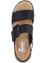 Elegantní dámské sandály Rieker 62950-00 černá
