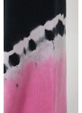 Tepláky Dkny dámské, růžová barva, vzorované