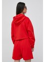 Mikina adidas Originals Adicolor HC2017 dámská, červená barva, s aplikací, HC2017-VIRED
