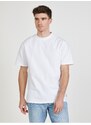 Bílé basic tričko ONLY & SONS Fred - Pánské