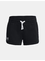 Under Armour Kraťasy Rival Fleece Short -BLK - Holky