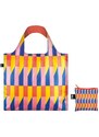Skládací nákupní taška LOQI GEOMETRIC Stripes