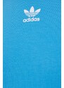 Šaty adidas Originals Adicolor HC2044 tyrkysová barva, mini, přiléhavá, HC2044-APSKRU